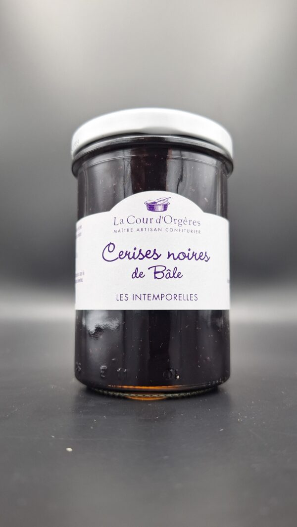 confiture Cerises Noires de Bâle La Cour D'Orgères