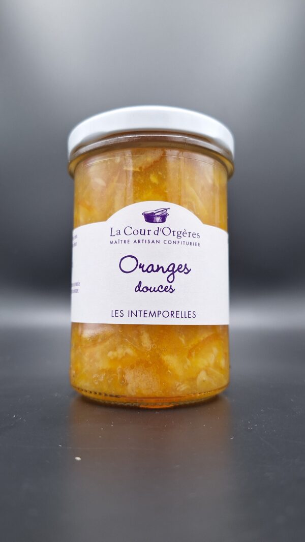 confiture Oranges Douces La Cour D'Orgères