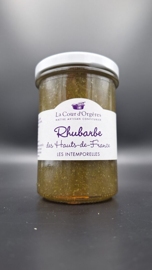 confiture Rhubarbe La Cour D'Orgères