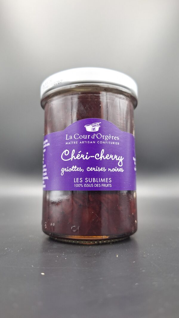 confiture Chéri Cherry La Cour D'Orgères