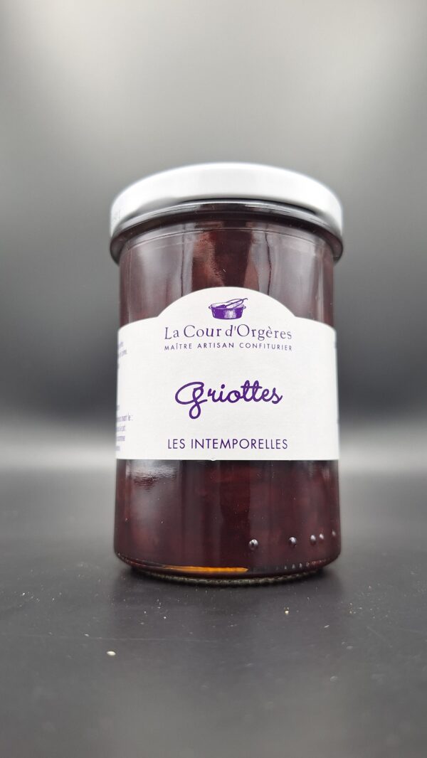 confiture Griottes La Cour D'Orgères