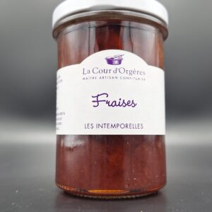 confiture Fraises La Cour D'Orgères