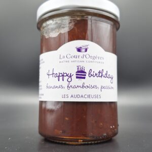 confiture happy Birthday La Cour D'Orgères