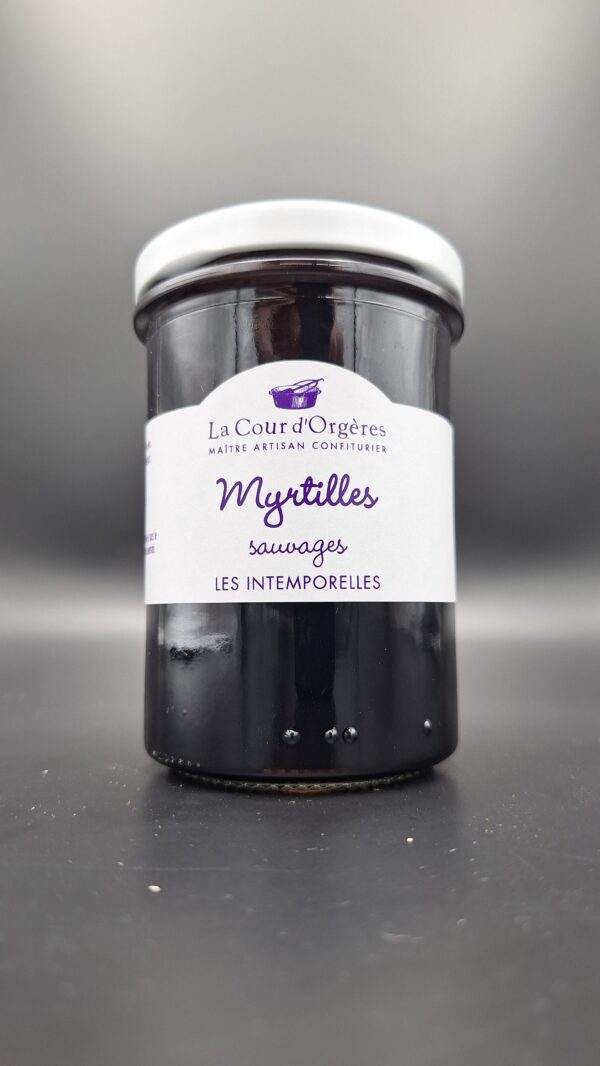 confiture Myrtilles La Cour D'Orgères