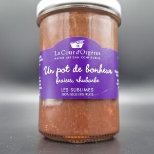 confiture Un pot de Bonheur La Cour D'Orgères