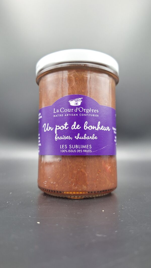 confiture Un pot de Bonheur La Cour D'Orgères