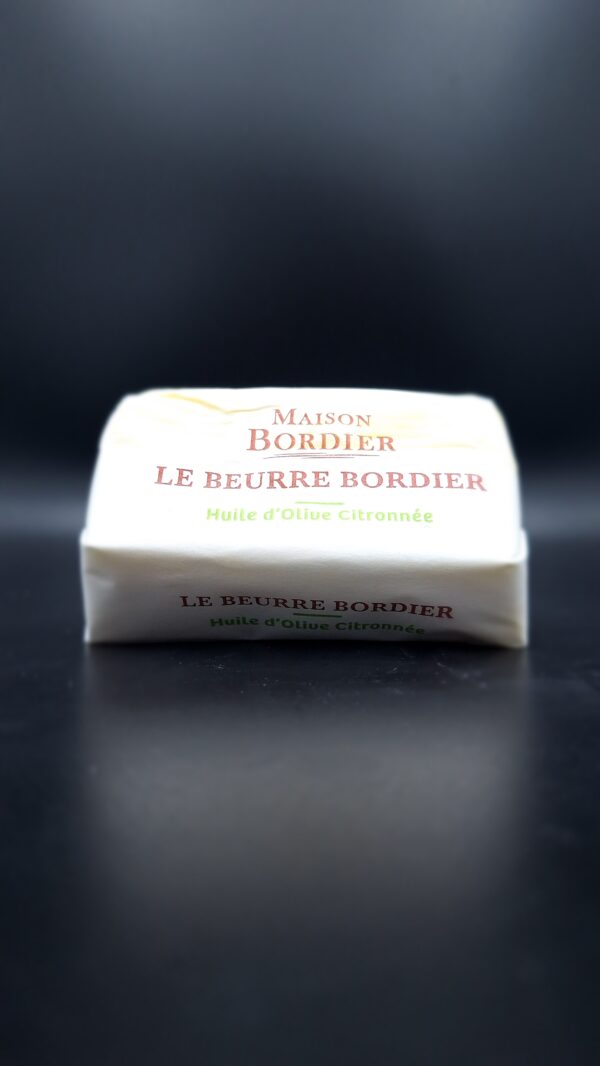 Beurre Bordier Huile Citronnée 125g