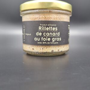 Rillettes de Canards au foie Gras "Maison Argaud"