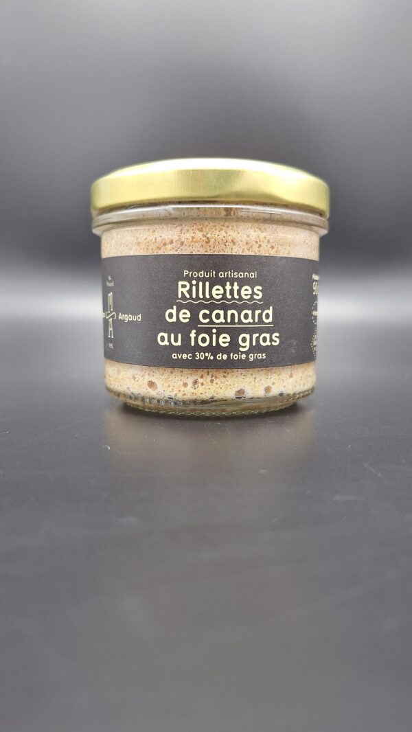 Rillettes de Canards au foie Gras "Maison Argaud"
