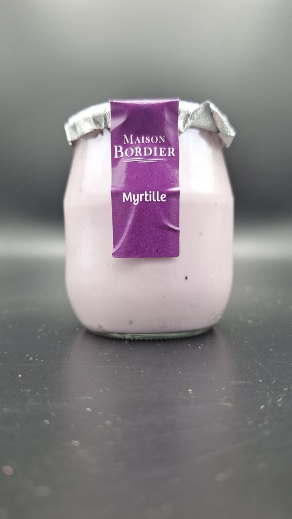 yaourt Bordier Myrtille