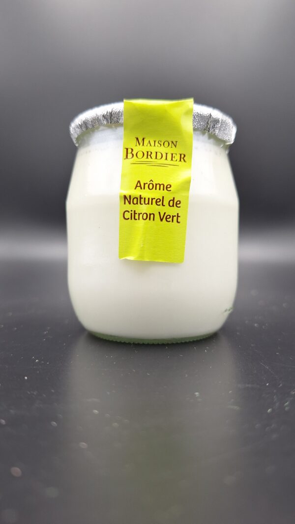 yaourt Bordier citron vert