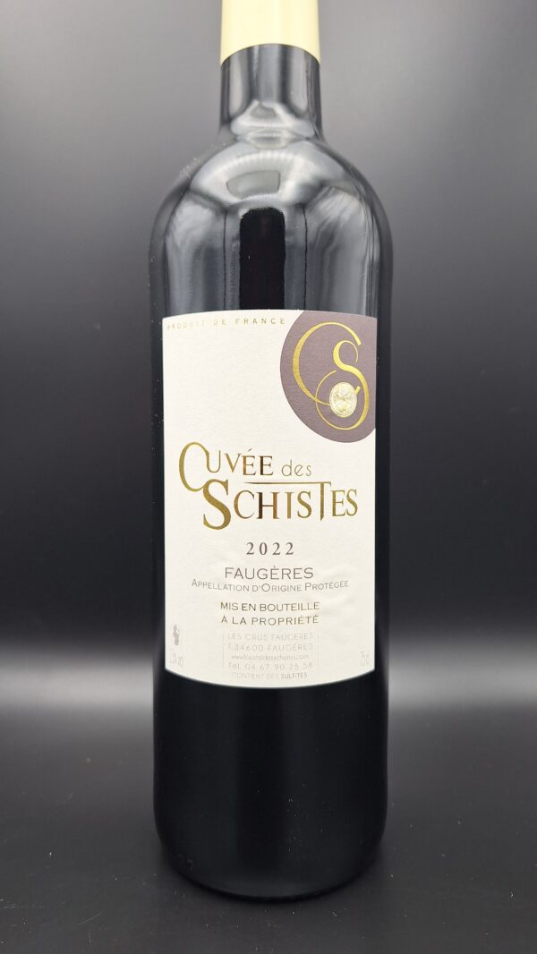 Les Cru Faugères, cuvée des Schistes