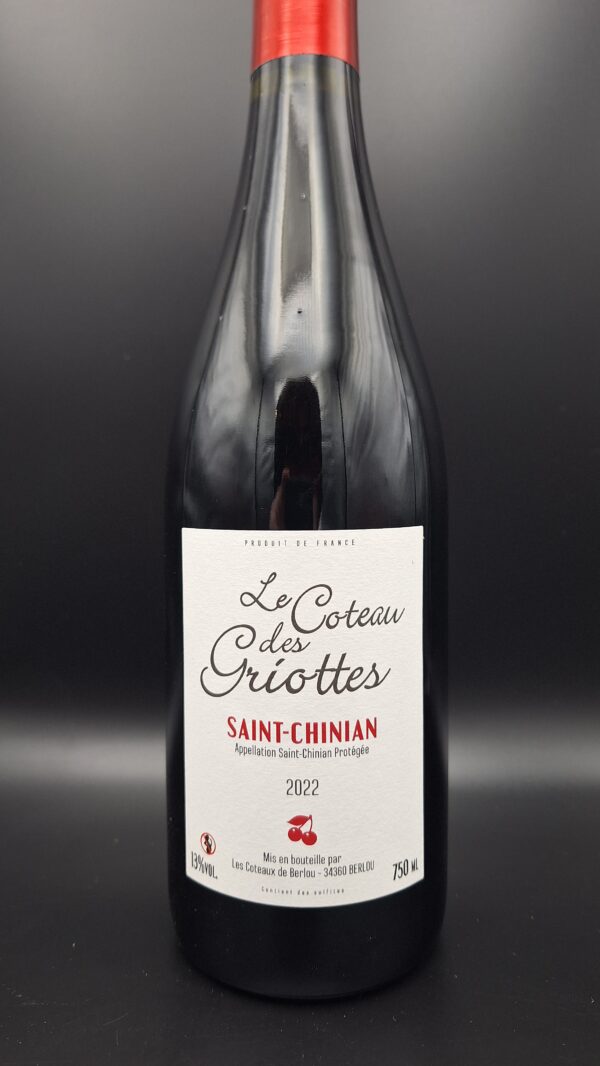 Cuvée Le Coteau des Griottes – Domaine Les Coteaux de Berlou