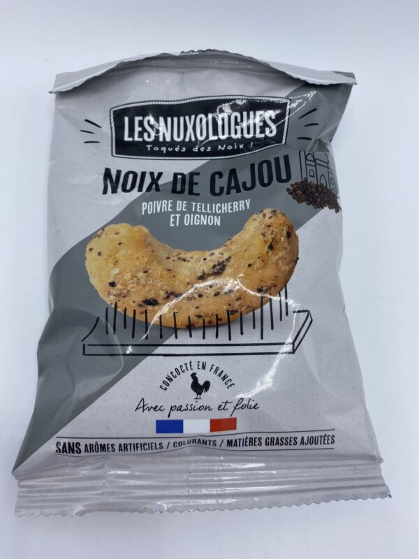 Noix de Cajou Poivre de Tellicherry et Oignon