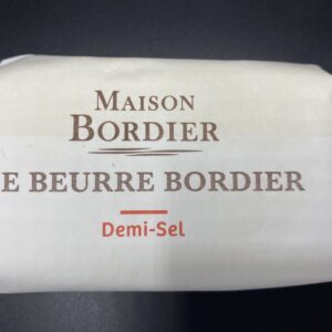 Beurre Bordier 1/2 sel125g