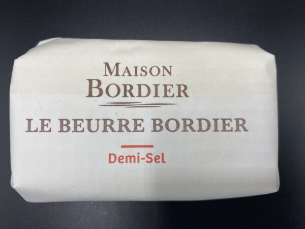 Beurre Bordier 1/2 sel125g