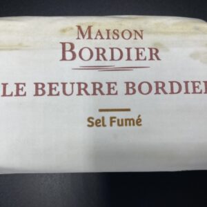 Beurre Bordier Sel fumé 125g