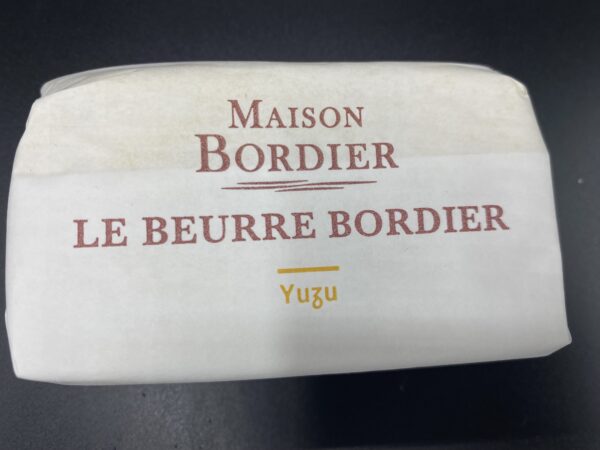 Beurre Bordier Yuzu125g