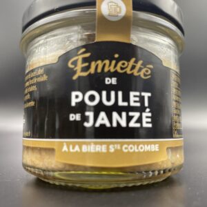 Emietté de poulet de Janzé bière Ste Colombe
