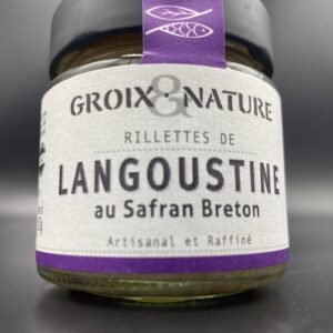 Rilllettes Langoustine au safran Breton Groix & Nature