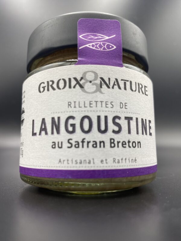 Rilllettes Langoustine au safran Breton Groix & Nature