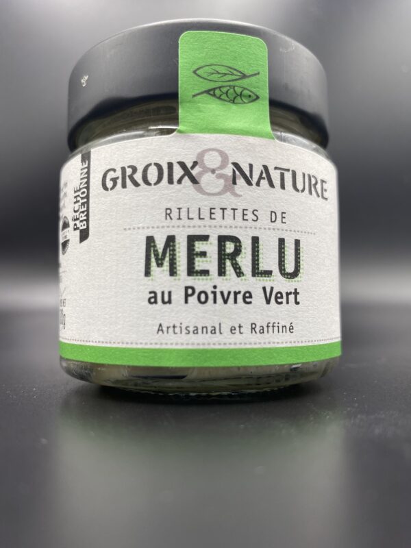 Rilllettes Merlu au Poivre Vert Groix & Nature