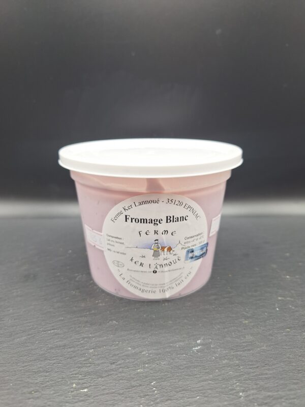 Fromage blanc fermier Myrtille - Ker Lannoué
