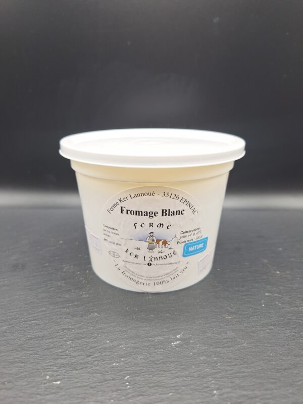 Fromage blanc fermier nature - Ker Lannoué