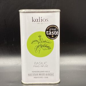 Huile d'olive infusée au Basilic