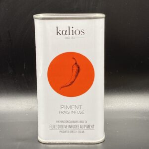 Huile d'olive infusée au Basilic
