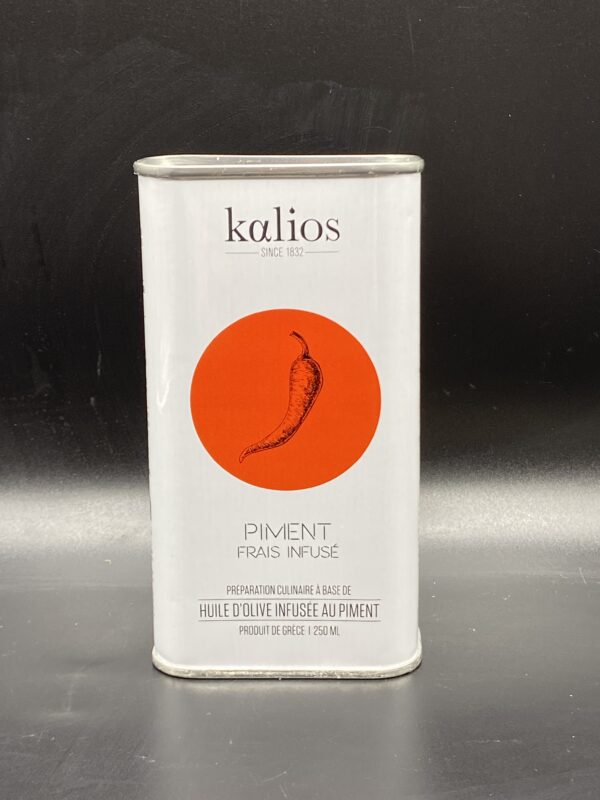 Huile d'olive infusée au Basilic