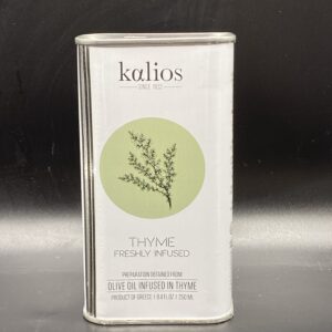Huile d'olive infusée au thym