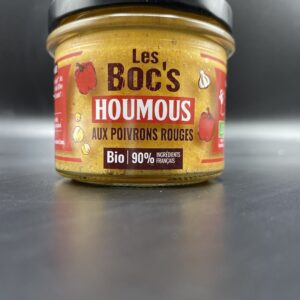 Humous aux poivrons rouges
