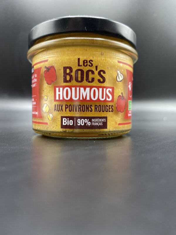 Humous aux poivrons rouges
