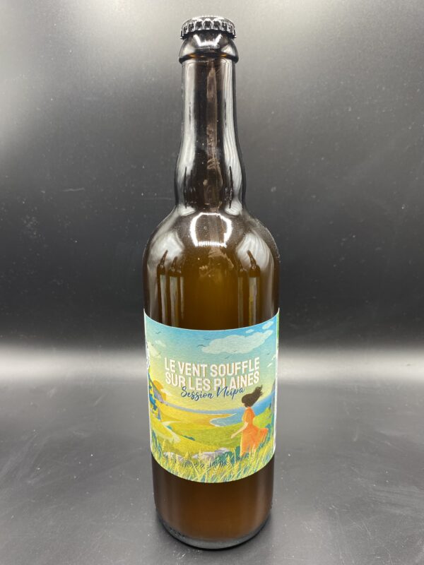 Le vent souffle sur les pleines 75 cl