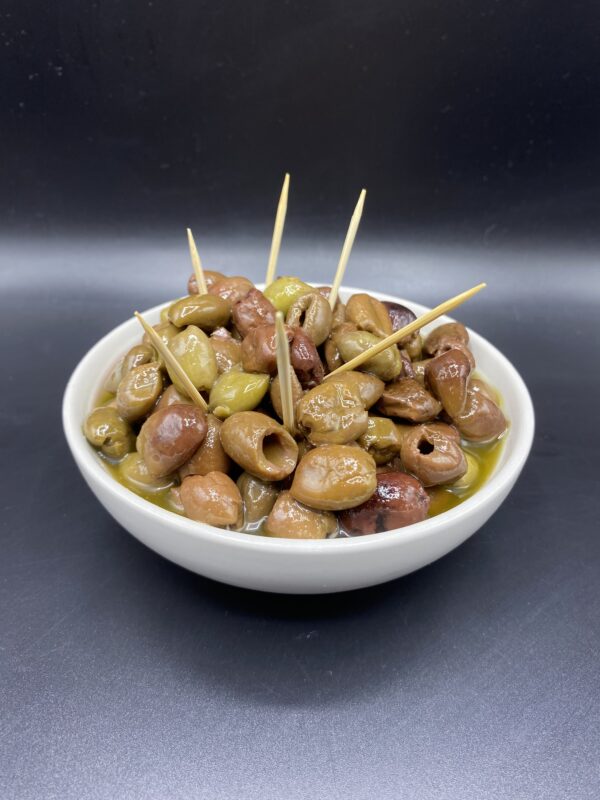 Olives Taggiasca dénoyautées à l’huile