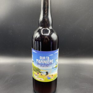 L’Écume Sauvage – Sur ta Marinière Ambrée Bio 75cl