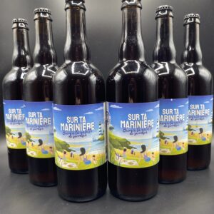 Promo L’Écume Sauvage – Sur ta Marinière Ambrée Bio 75cl
