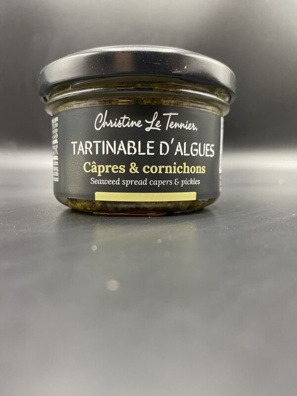 Tartinable d'Algues capres & cornichons